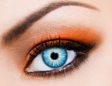 Carica l'immagine nel visualizzatore di Gallery, Eye-Effect lenti a contatto colorate blu cielo come annuali senza... - Ilgrandebazar
