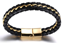 Carica l'immagine nel visualizzatore di Gallery, Halukakah Bambini ● Onore Junior ● Bracciale Ragazzo Maschio in Vera Pelle... - Ilgrandebazar