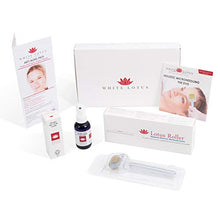 Carica l'immagine nel visualizzatore di Gallery, WHITE LOTUS ANTI ETA’ – NEEDLING – KIT DERMA ROLLER : 1 - Ilgrandebazar