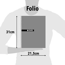 Carica l'immagine nel visualizzatore di Gallery, Enri 100430102 Set di 10 quaderni con rilegatura a spirale semplice,... - Ilgrandebazar