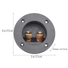 Carica l'immagine nel visualizzatore di Gallery, Foxnovo 2PCS DIY Home auto stereo altoparlanti a vie box terminal binding...