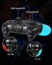 Carica l'immagine nel visualizzatore di Gallery, Pro Controller per Nintendo Switch Wireless Bluetooth blu