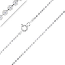 Carica l'immagine nel visualizzatore di Gallery, Planetys -Catenina per Bambini Argento Sterling 925 Rodiato Modello Sfere...