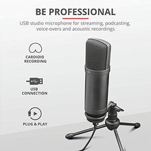 Carica l'immagine nel visualizzatore di Gallery, Trust Gaming GXT 252 Emita Plus Microfono USB Professionale a Condensatore... - Ilgrandebazar