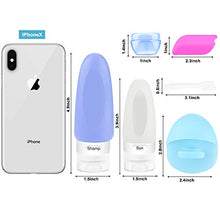 Carica l'immagine nel visualizzatore di Gallery, Comsmart Bottiglie di viaggio Set, TSA Leak Proof Approvato Viaggi accessori... - Ilgrandebazar