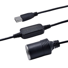 Carica l'immagine nel visualizzatore di Gallery, USB a maschio a 12 V auto presa accendisigari femmina convertitore - Ilgrandebazar