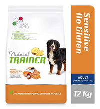 Carica l'immagine nel visualizzatore di Gallery, Natural Trainer Sensitive No Gluten - Cibo per Cani Medium&amp;MaxiAdult 12 kg - Ilgrandebazar
