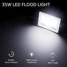 Carica l'immagine nel visualizzatore di Gallery, Olafus 2 Pezzi 35W Faro LED Esterno 3800 LM 5000K IP66 Impermeabile Luce...