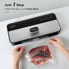 Carica l'immagine nel visualizzatore di Gallery, FRESKO Macchina Sottovuoto professionale Alimenti completamente automatica, con indicatore LED e 10 pezzi di sacchetti sigillanti