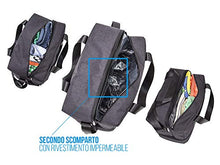 Carica l'immagine nel visualizzatore di Gallery, DELTAGO - Bagaglio A Mano 40x20x25 Ryanair - Set Borsa Da Viaggio + Sacca...