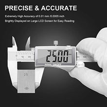 Carica l'immagine nel visualizzatore di Gallery, Calibro Digitale,Preciva Caliper metrico da 150 mm/6 pollice Puleggia - Ilgrandebazar