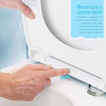 Carica l'immagine nel visualizzatore di Gallery, Sedile WC, Dalmo DBTS07TY Copriwater Universali O Forma, Tavoletta