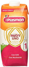 Carica l'immagine nel visualizzatore di Gallery, Plasmon Nutri-Uno Latte Liquido Stage 1, 12 Confezioni x 500 ml