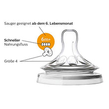 Carica l'immagine nel visualizzatore di Gallery, Philips Avent Allattamento SCF044/27 Tettarelle Natural Flusso Abbondante, 3... - Ilgrandebazar
