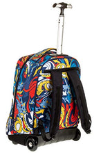 Carica l'immagine nel visualizzatore di Gallery, Big Trolley Appack Hashtag, 35 Lt, Rosso, Sistema 2in1 Zaino con Rosso