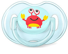 Carica l'immagine nel visualizzatore di Gallery, Philips Avent SCF169/35, 2 Succhietti Granchio e Pinguino, Tettarelle...