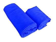 Carica l'immagine nel visualizzatore di Gallery, SET ASCIUGAMANI MICROFIBRA BLUETTE 1+1 VISO E OSPITE - Ilgrandebazar