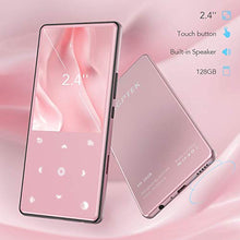 Carica l'immagine nel visualizzatore di Gallery, AGPTEK Lettore MP3 16 GB con Bluetooth 4.2, Musicale Audio Rosa