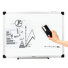 Carica l'immagine nel visualizzatore di Gallery, AmazonBasics - Lavagna bianca, cancellabile a secco, con supporto 90 x 60 cm - Ilgrandebazar
