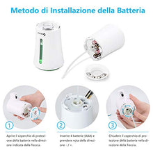 Carica l'immagine nel visualizzatore di Gallery, KLAS REMO Dispenser Sapone Automatico, 400ML Bianco(nuova Versione)