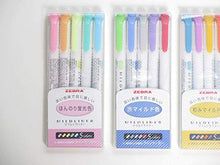 Carica l'immagine nel visualizzatore di Gallery, Zebra Mildliner Set di 20 evidenziatori, colori pastello