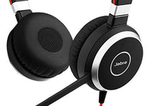Carica l'immagine nel visualizzatore di Gallery, Jabra Evolve 40 MS Auricolare per cavo stereo con USB e jack da 3,5 mm per...