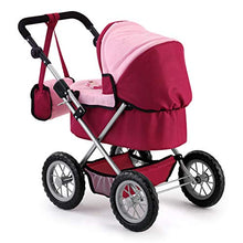 Carica l'immagine nel visualizzatore di Gallery, Bayer Design 13014 - Passeggino per Bambole Trendy Rosso Vino