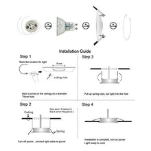 Carica l'immagine nel visualizzatore di Gallery, Sunpion Faretti LED da Incasso per Set 6 6000K rotonde bianche - Ilgrandebazar