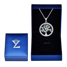 Carica l'immagine nel visualizzatore di Gallery, YL Collana per Donna in Argento 925 con Ciondolo e AAA Smeraldo Simulato - Ilgrandebazar