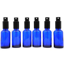 Carica l'immagine nel visualizzatore di Gallery, Yizhao Blu Bottiglie Spray Vetro 30 ml, con Vaporizzatore Fine e 6,