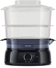 Carica l'immagine nel visualizzatore di Gallery, Philips Vaporiere HD9116/90 con infusore di aromi, 2 cestelli, Timer 5 Litri - Ilgrandebazar