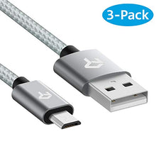 Carica l'immagine nel visualizzatore di Gallery, Rankie Cavo Micro USB, Nylon Intrecciato, Sincronizzazione e Dati ad Alta...