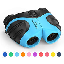 Carica l'immagine nel visualizzatore di Gallery, Teaisiy 8x21 Compatto Binocolo per Bambini -Giocattoli &amp; Regalo Azzurro