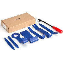 Carica l'immagine nel visualizzatore di Gallery, AGPTEK 8pcs Strumento di Rimozione Auto Kit Utensile Smontaggio per Blu - Ilgrandebazar
