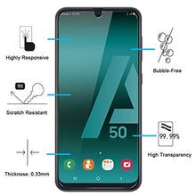 Carica l'immagine nel visualizzatore di Gallery, NEW'C 2 Pezzi, Vetro Temperato per Samsung Galaxy A50 (SM-A505F), Pellicola...