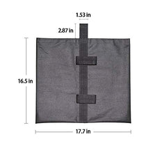 Carica l'immagine nel visualizzatore di Gallery, RIOGOO 4 Pezzi Sacchi di Sabbia Peso Industriale Resistente a Black-001