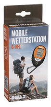 Carica l'immagine nel visualizzatore di Gallery, Dmax Mobile 6 in 1 Stazione Meteo, Nero/Arancione, 9.2 x 6 x 2 cm - Ilgrandebazar