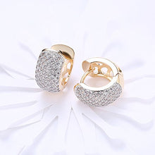 Carica l'immagine nel visualizzatore di Gallery, Orecchini a cerchio larghi e piccoli per donne e ragazze, in oro 14 K, con...