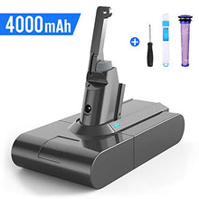 Carica l'immagine nel visualizzatore di Gallery, Batteria per Dyson V8, BuTure 21.6V 4000mAh di Ricambio Dyson...