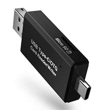 Carica l'immagine nel visualizzatore di Gallery, Hoonyer Lettore di Schede USB 3.0 Tipo C Memoria SD Micro