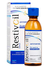 Carica l'immagine nel visualizzatore di Gallery, Restivoil 15231 Complex Antiforfora Olio-Shampoo per Cute Sensibile e per Capelli Normali e Grassi, senza Agenti Schiumogeni e Aggressivi, 250 Ml
