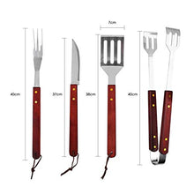 Carica l'immagine nel visualizzatore di Gallery, Fixkit Set di Utensili Barbecue 18 Pezzi Completo Attrezzi BBQ in 18