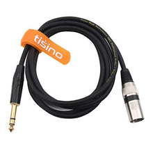 Carica l'immagine nel visualizzatore di Gallery, TISINO Cavo 6.35mm TRS a XLR Maschio Segnale Bilanciato 3 Meters - Ilgrandebazar