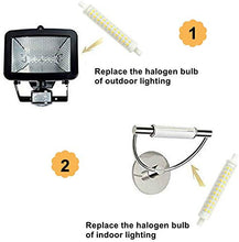 Carica l'immagine nel visualizzatore di Gallery, R7S LED 118mm Slim 15W, 15W 118mm(non dimmerabile), Bianco Calda - Ilgrandebazar