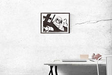 Carica l'immagine nel visualizzatore di Gallery, Poster Wall-E Handmade Graffiti Street Art - Artwork