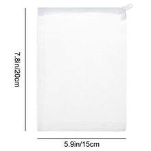 Carica l'immagine nel visualizzatore di Gallery, Upain - Sacchetti filtranti per acquario, 20 pezzi, in rete bianca, con...