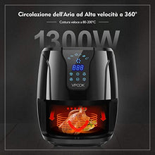 Carica l'immagine nel visualizzatore di Gallery, Friggitrice Senza Olio con 6 Diversi Programmi di Cottura VPCOK, Friggitrice... - Ilgrandebazar