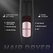 Carica l'immagine nel visualizzatore di Gallery, Phone per Capelli Asciugacapelli Professionale Phon 2200W Ionico Temperatura... - Ilgrandebazar