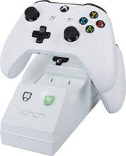 Carica l'immagine nel visualizzatore di Gallery, Venom Twin Docking Station with 2 x Rechargeable Battery Packs: White -