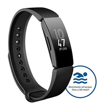 Carica l'immagine nel visualizzatore di Gallery, Fitbit Inspire, Tracker per Fitness e Benessere Nero